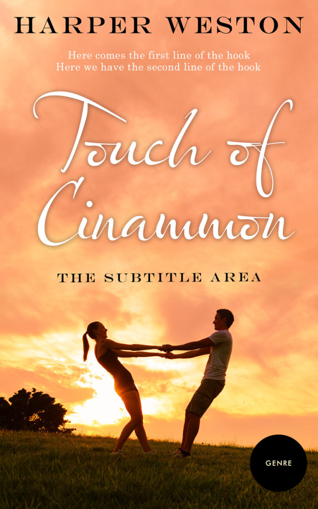 Front view of Rajah #22857 - Premade Romance Book Cover