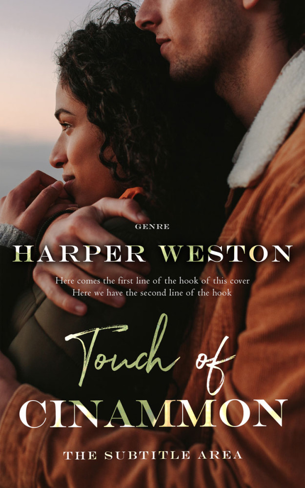 Front view of Eclipse #22878 - Premade Romance Book Cover