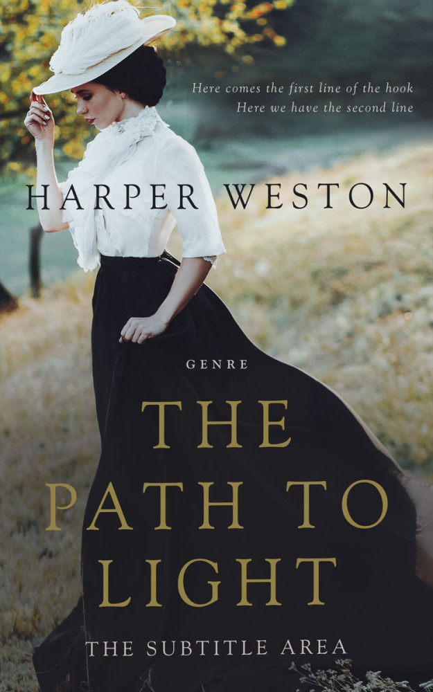 Front view of Shark #23078 - Premade Mystery & Thriller & Suspense Book Cover