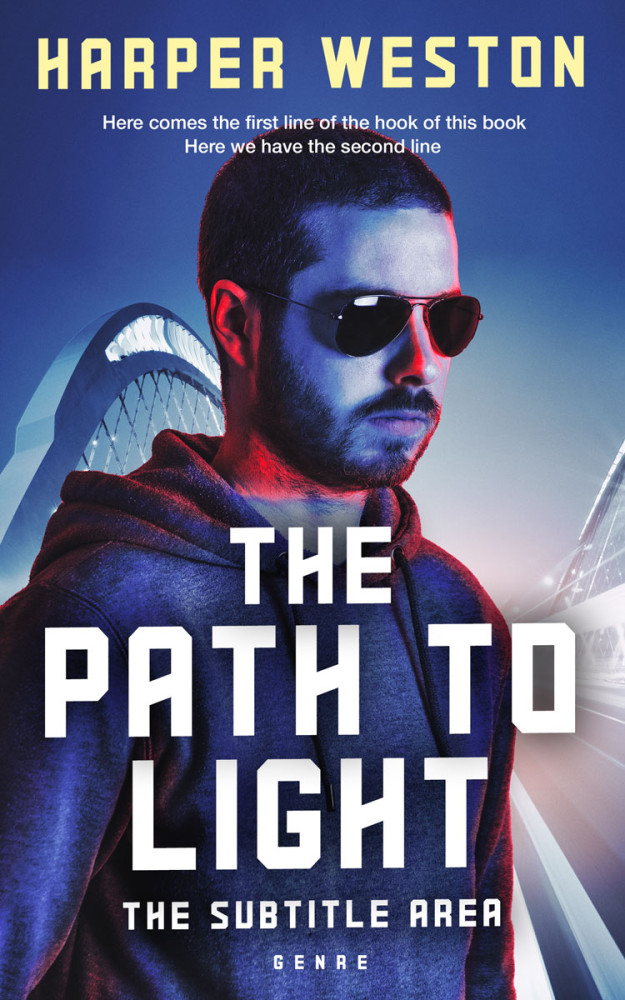 Front view of East Bay #23126 - Premade Mystery & Thriller & Suspense Book Cover