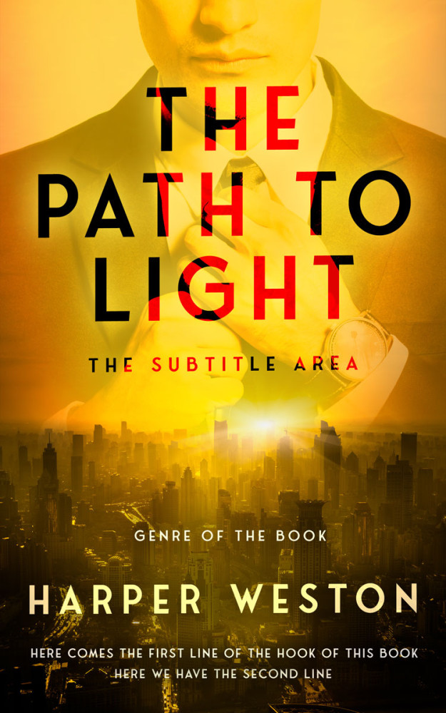 Front view of Jacko Bean #23160 - Premade Mystery & Thriller & Suspense Book Cover