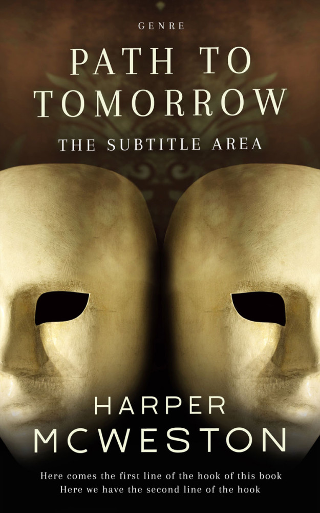 Front view of Black Marlin #23198 - Premade Mystery & Thriller & Suspense Book Cover | BookCoverZone