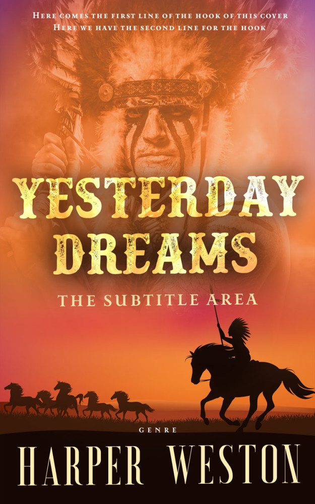 Front view of Copper #23292 - Premade Historical Book Cover