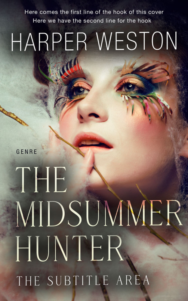 Front view of Masala #23305 - Premade Fantasy Book Cover