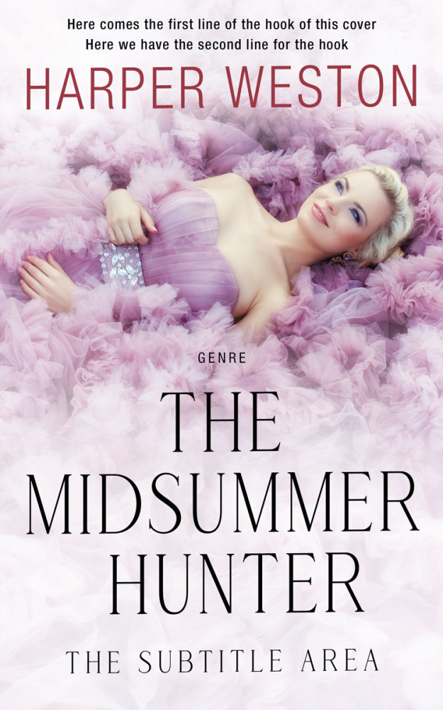 Front view of Lola #23309 - Premade Romance Book Cover