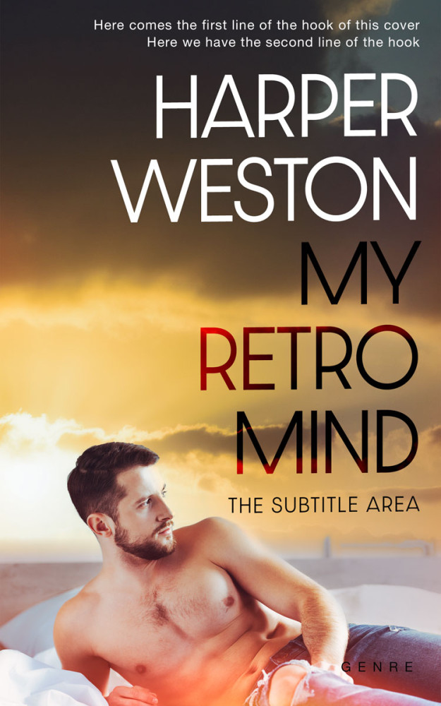 Front view of Antique Brass #23328 - Premade Erotica Book Cover