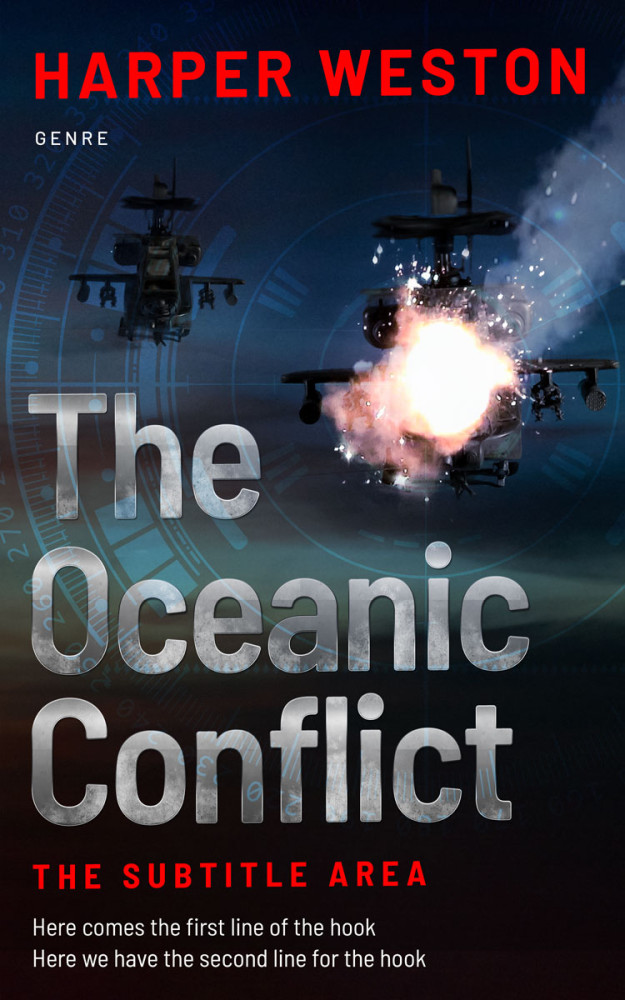 Front view of Mirage #23367 - Premade Apocalyptica Book Cover