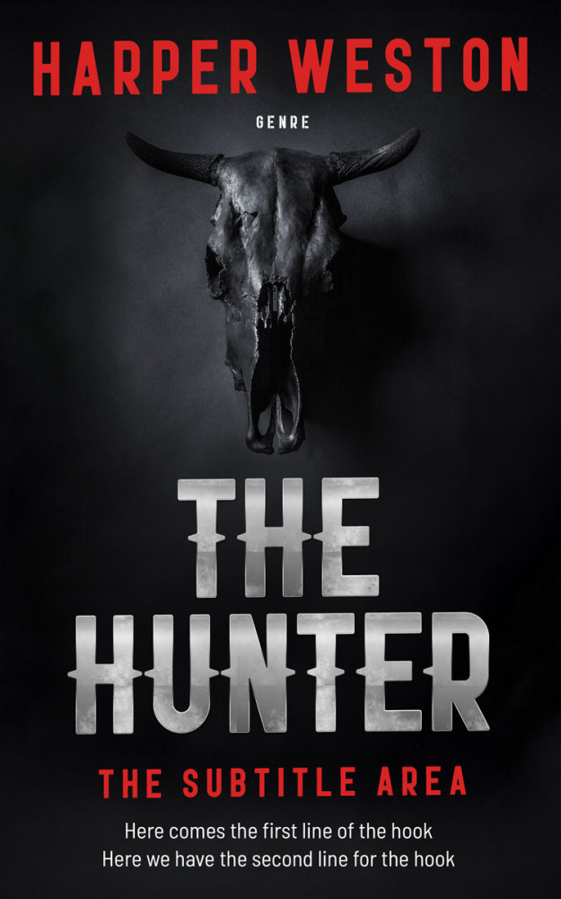 Front view of Woodsmoke #23415 - Premade Horror Book Cover