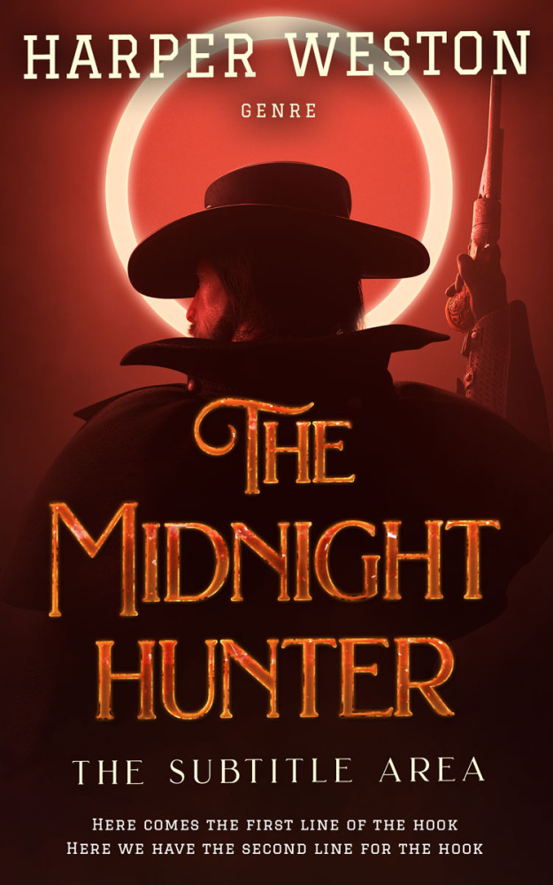 Front view of Japonica #23419 - Premade Science Fiction Book Cover | BookCoverZone