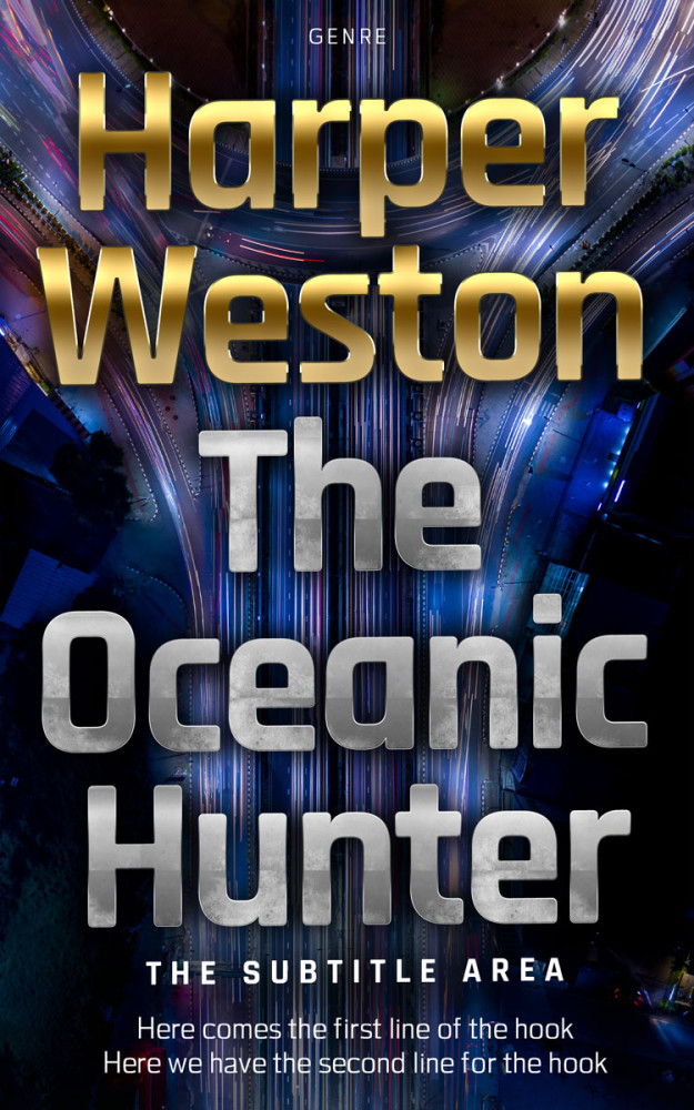 Front view of Coral Reef #23445 - Premade Mystery & Thriller & Suspense Book Cover