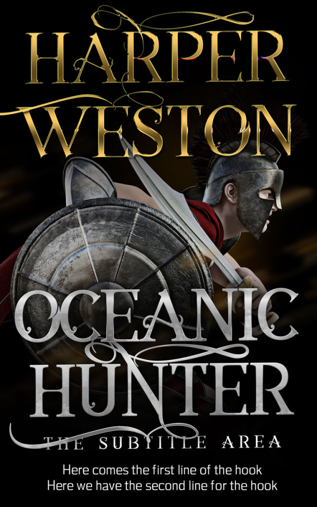 Front view of Taupe Gray #23464 - Premade Historical Book Cover