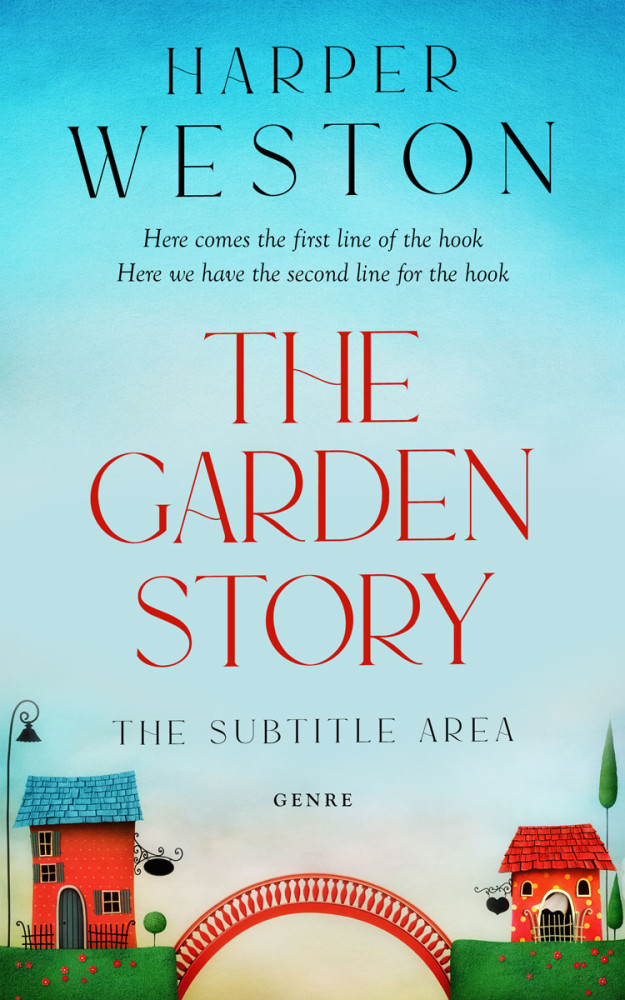 Front view of Ziggurat #23519 - Premade Abstract Book Cover