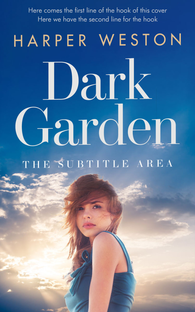 Front view of Dust Storm #23552 - Premade Teen & Young Adult Book Cover