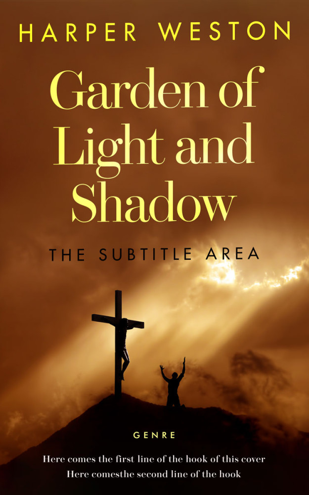 Front view of Copper Canyon #23574 - Premade Apocalyptica Book Cover