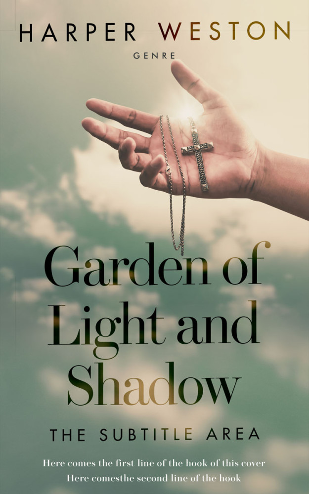 Front view of Lemon Grass #23575 - Premade Religion & Spirituality Book Cover