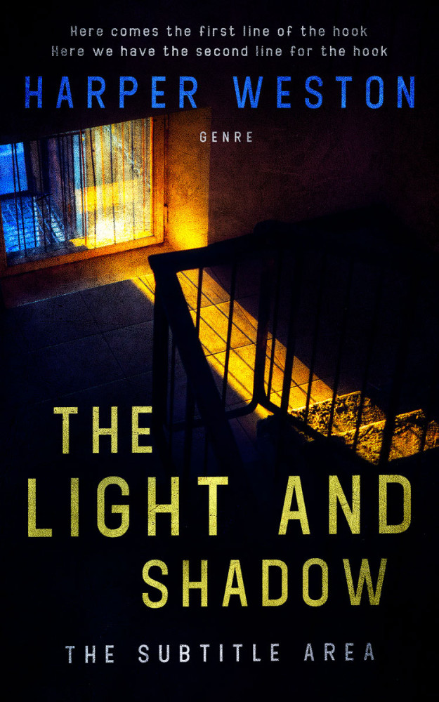 Front view of Cinder #23598 - Premade Mystery & Thriller & Suspense Book Cover