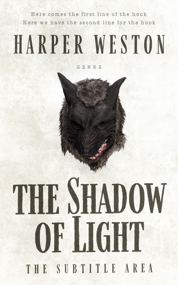 Front view of Armadillo #23656 - Premade Horror Book Cover