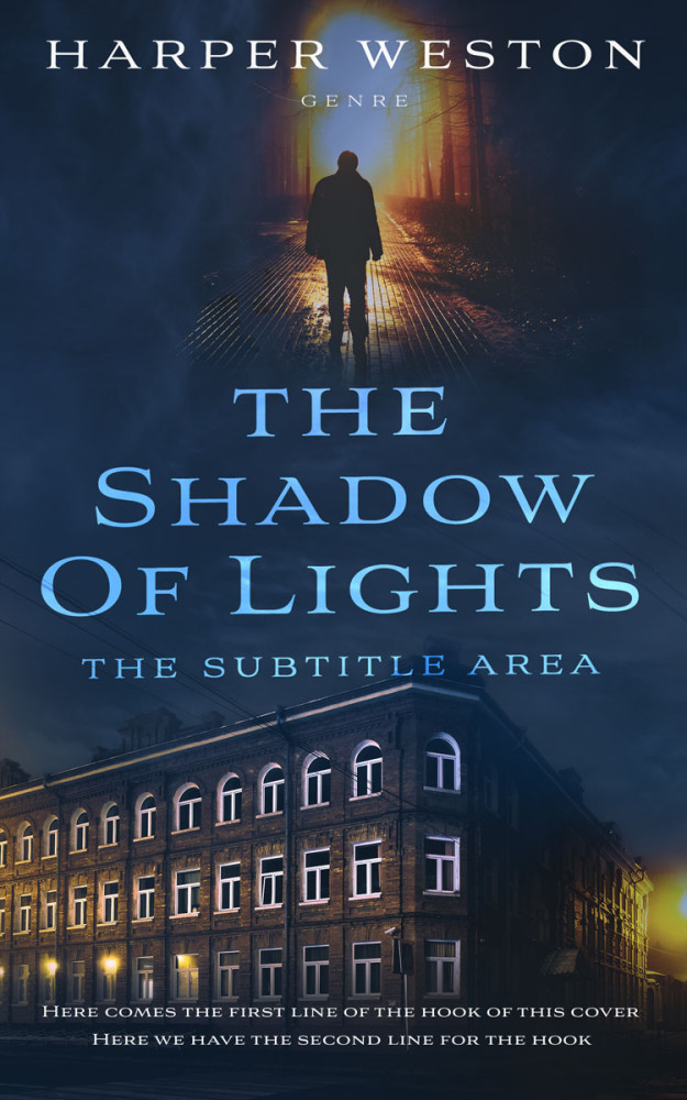 Front view of Ebony Clay #23759 - Premade Mystery & Thriller & Suspense Book Cover