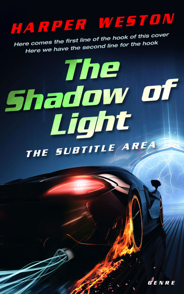 Front view of Rodeo Dust #23763 - Premade Science Fiction Book Cover