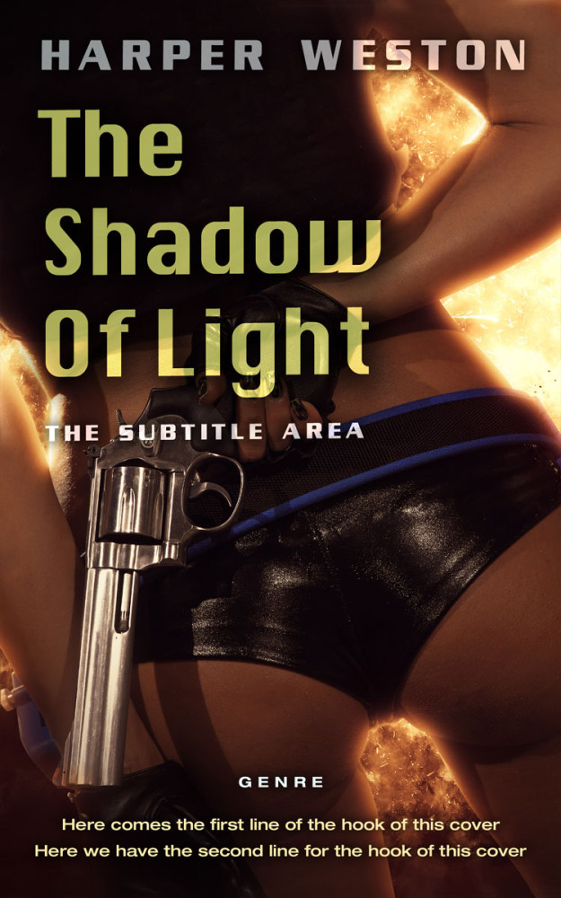 Front view of Night Rider #23772 - Premade Mystery & Thriller & Suspense Book Cover