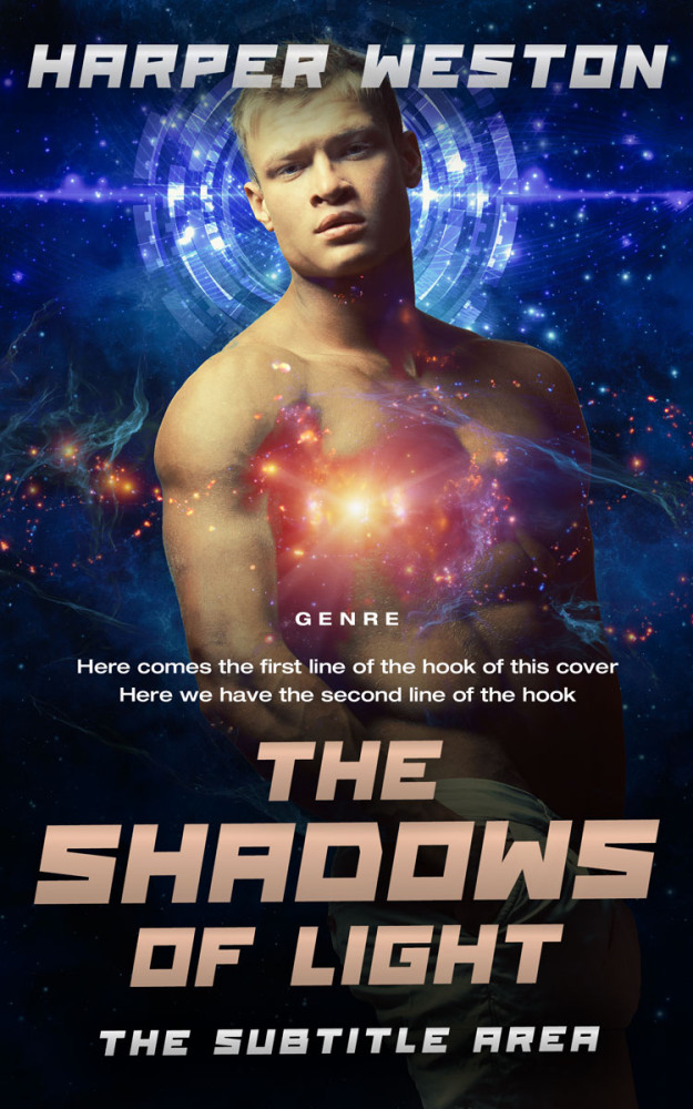 Front view of Indian Khaki #23784 - Premade Science Fiction Book Cover