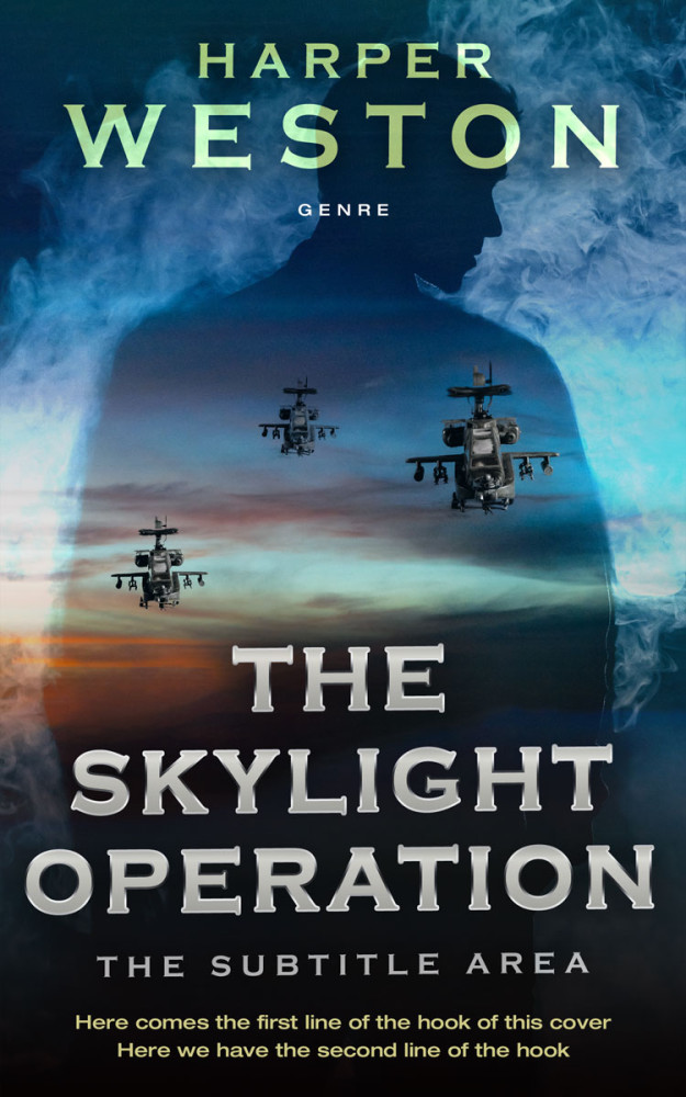 Front view of Mirage #23805 - Premade Mystery & Thriller & Suspense Book Cover