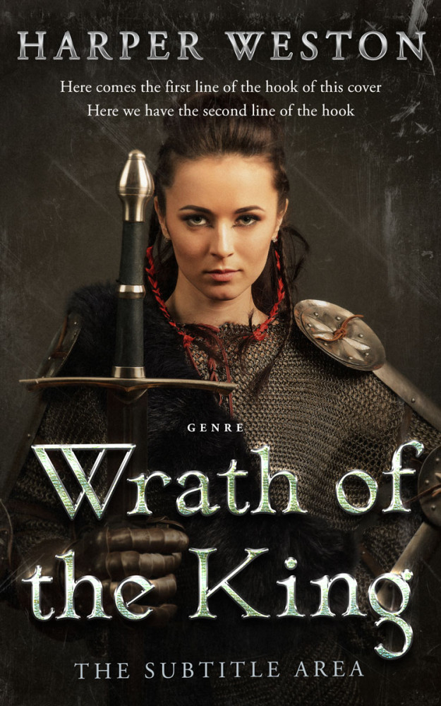 Front view of Zeus #23853 - Premade Historical Book Cover