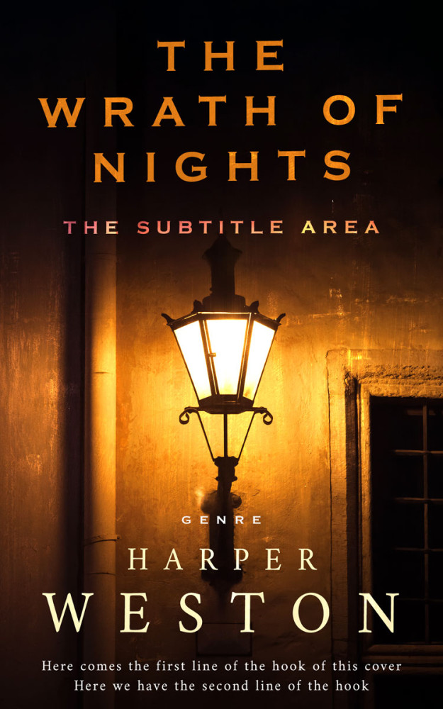 Front view of Brandy Punch #23934 - Premade Literary Fiction Book Cover