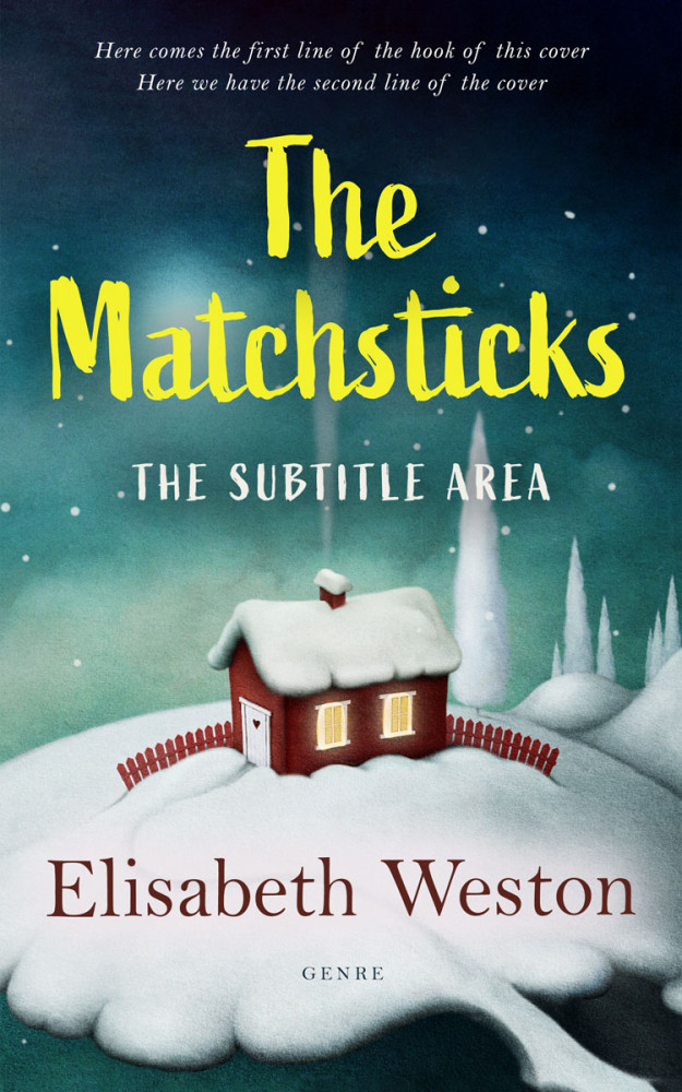 Front view of Tana #24017 - Premade Fantasy Book Cover