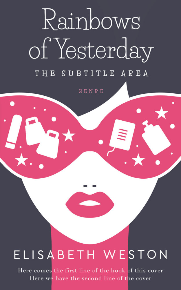 Front view of Gun Powder #24036 - Premade Abstract Book Cover