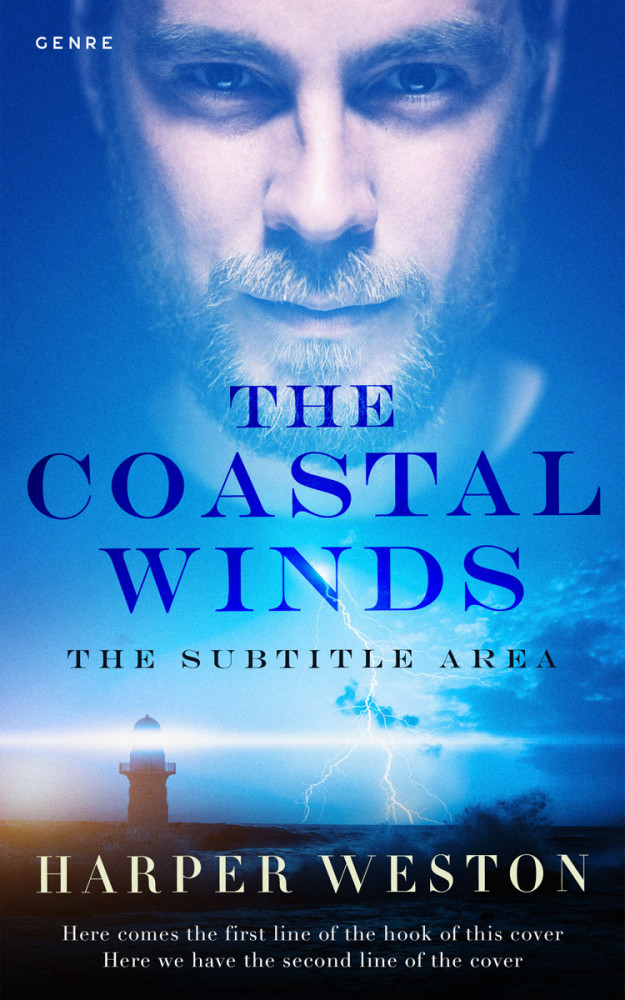 Front view of Mariner #24058 - Premade Mystery & Thriller & Suspense Book Cover