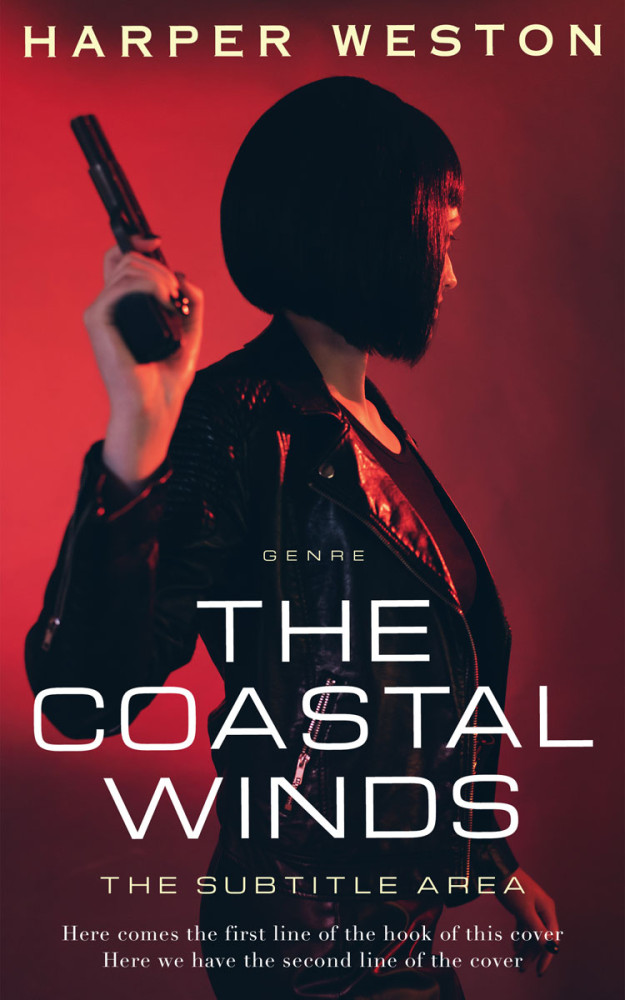 Front view of Gondola #24061 - Premade Mystery & Thriller & Suspense Book Cover