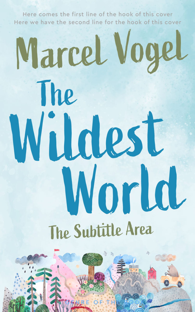 Front view of Botticelli #24157 - Premade Nature Book Cover