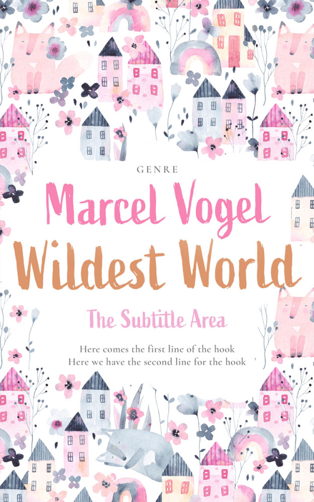 Front view of Prim #24165 - Premade Nature Book Cover