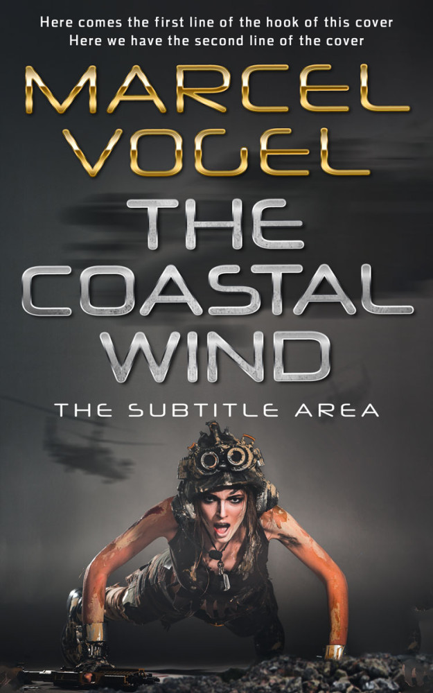 Front view of Mine Shaft #24178 - Premade Science Fiction Book Cover