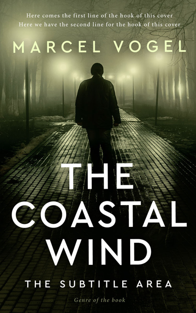 Front view of Marshland #24218 - Premade Mystery & Thriller & Suspense Book Cover