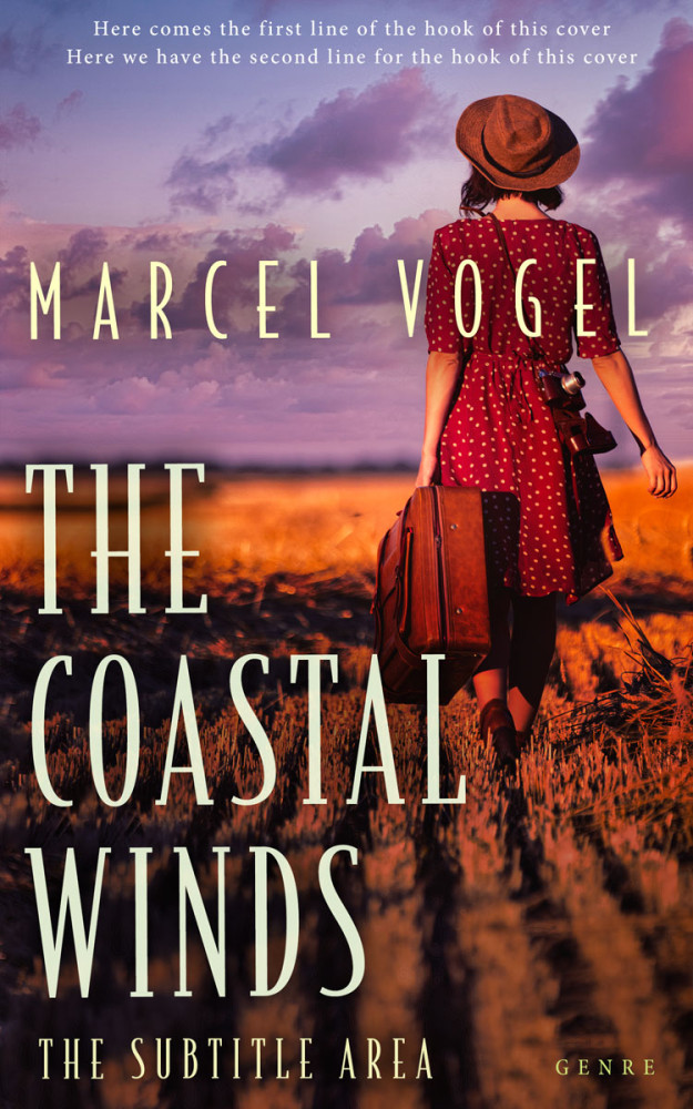 Front view of Crater Brown #24230 - Premade Historical Book Cover