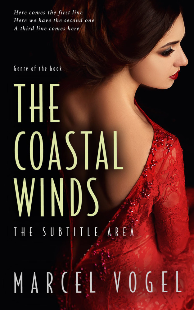 Front view of Asphalt #24256 - Premade Romance Book Cover