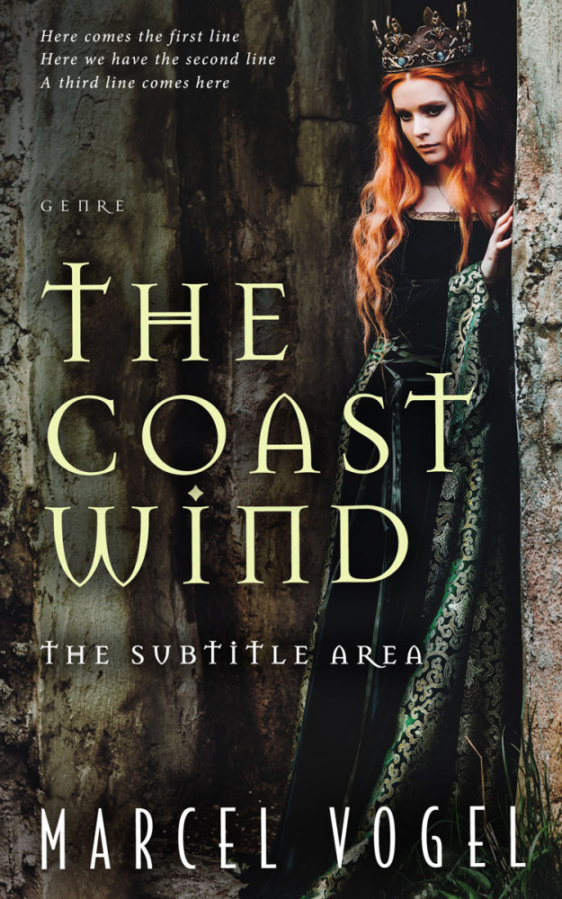 Front view of Dune #24259 - Premade Historical Book Cover