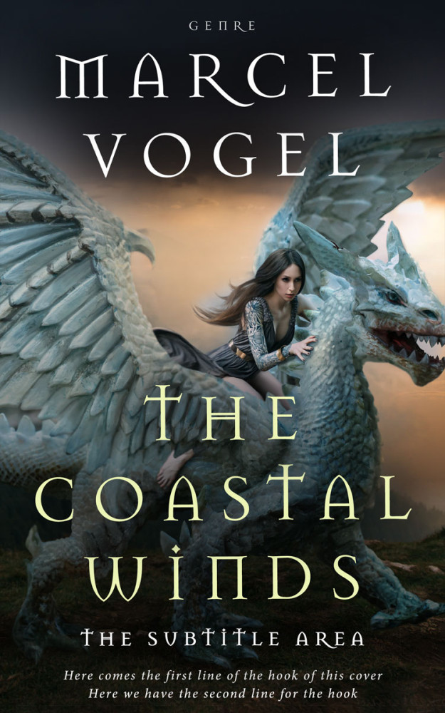 Front view of Outer Space #24267 - Premade Fantasy Book Cover