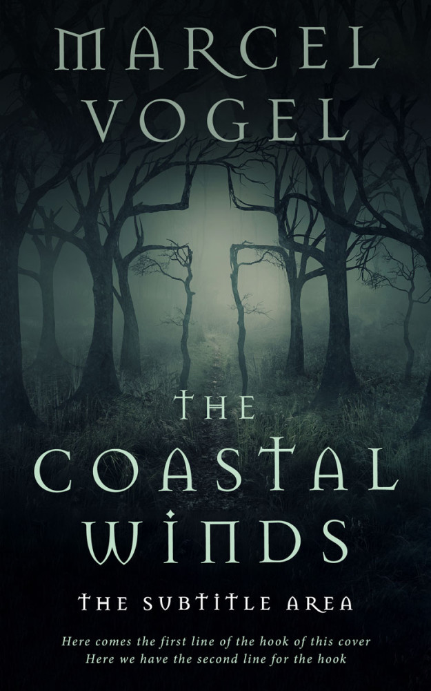 Front view of Bunker #24280 - Premade Horror Book Cover