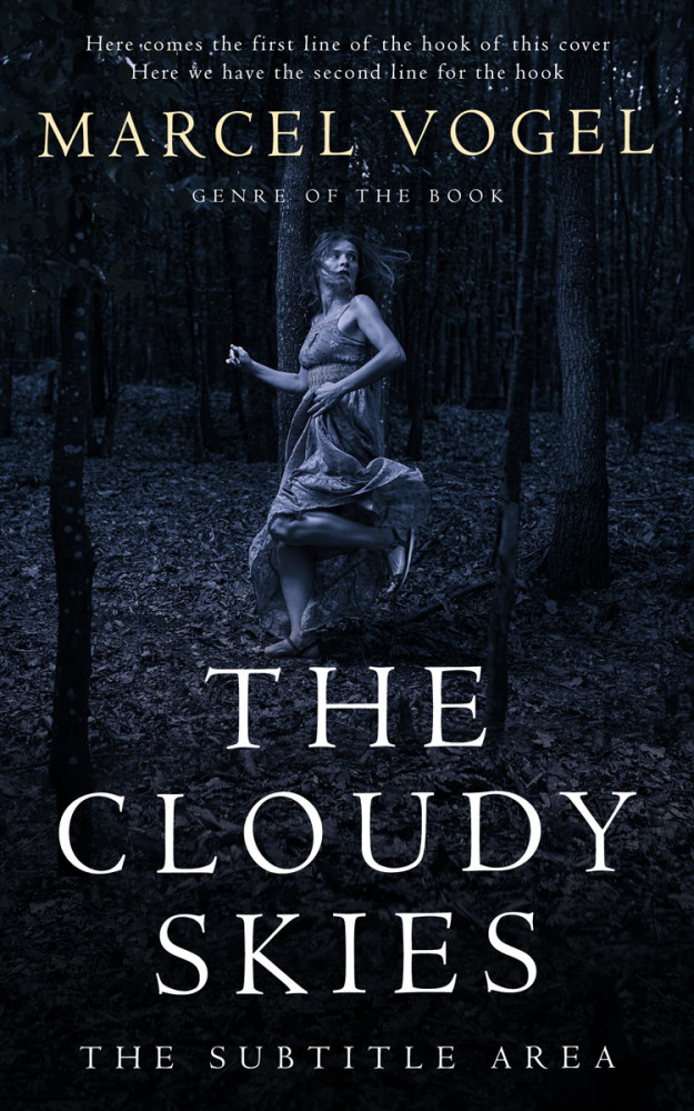 Front view of Vulcan #24326 - Premade Horror Book Cover