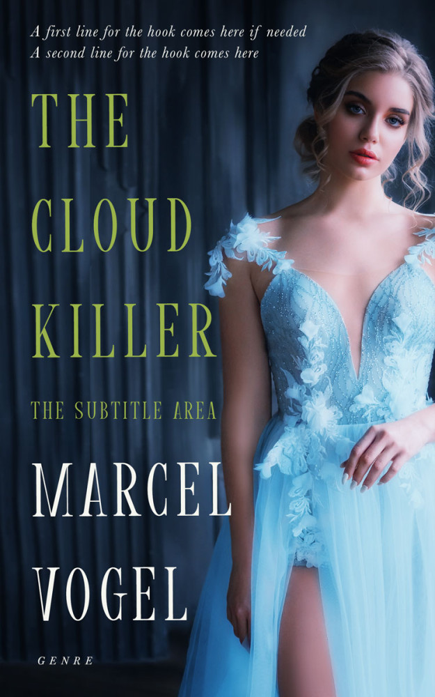 Front view of Loblolly #24435 - Premade Surreal Book Cover