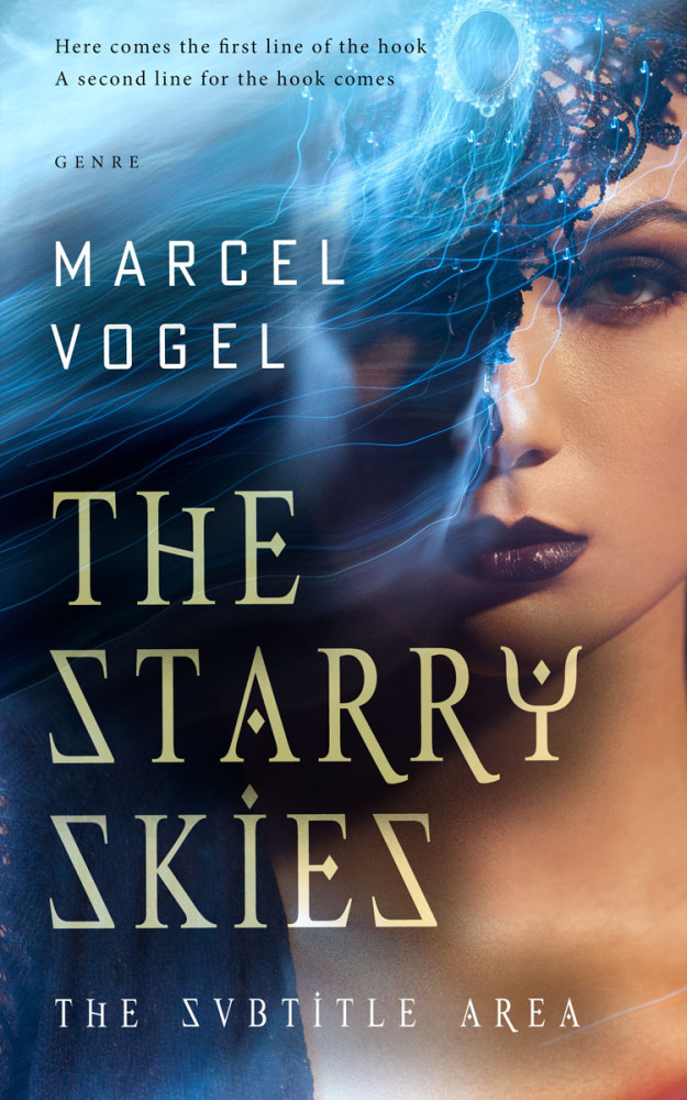 Front view of Rodeo Dust #24477 - Premade Fantasy Book Cover