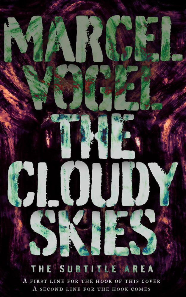 Front view of Gray Nickel #24506 - Premade Apocalyptica Book Cover