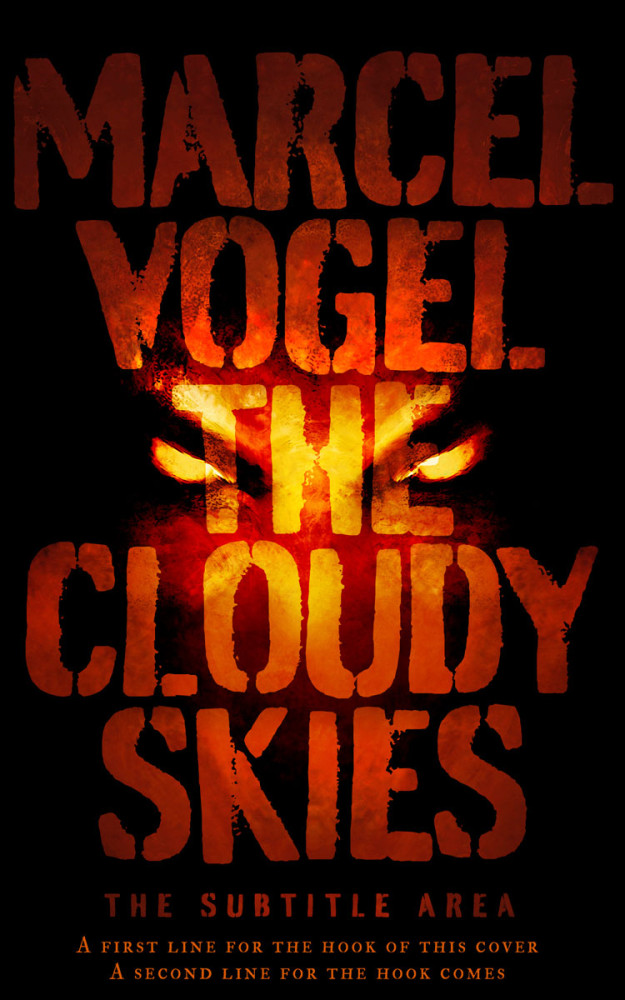 Front view of Fire #24508 - Premade Horror Book Cover | BookCoverZone