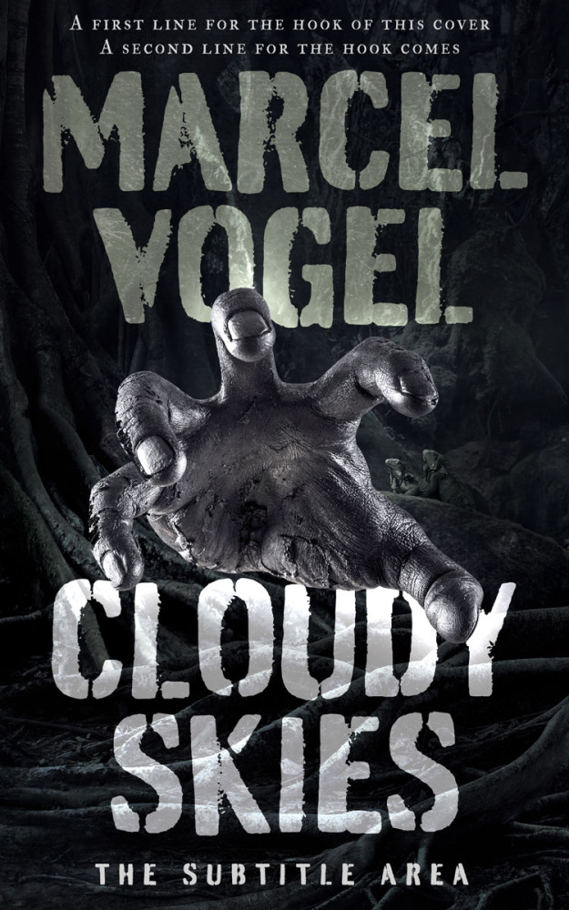 Front view of Woodsmoke #24516 - Premade Horror Book Cover