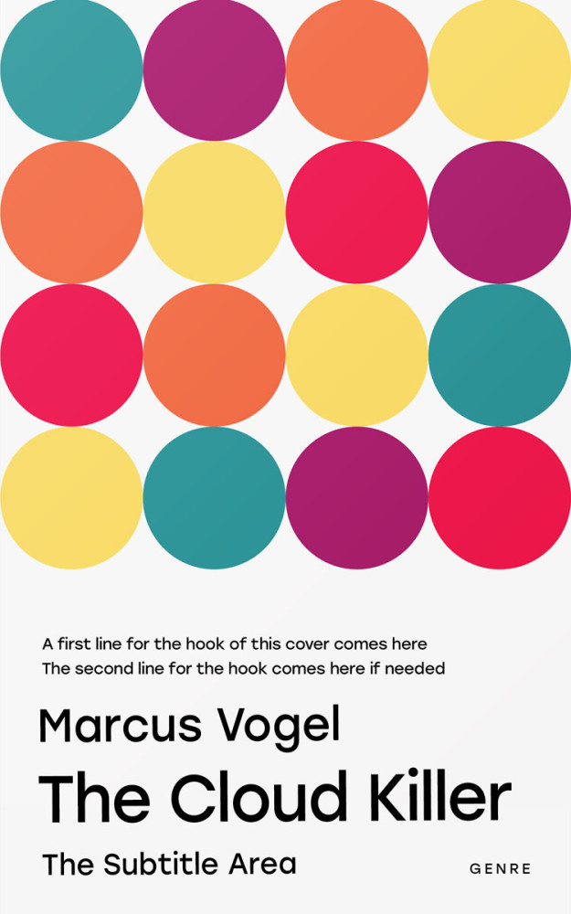 Front view of Cerise Red #24546 - Premade Business Book Cover