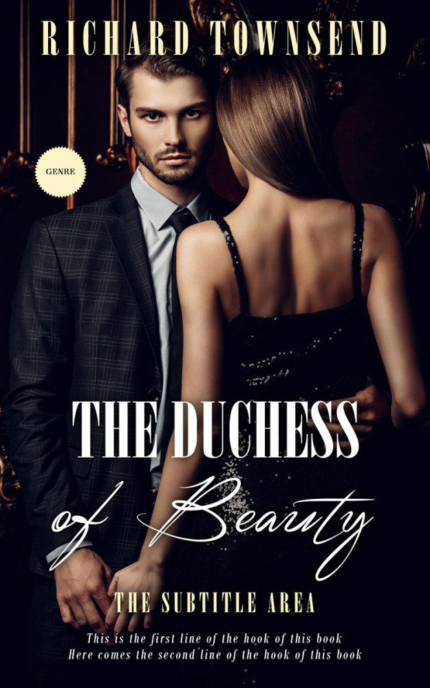 Front view of Mongoose #24599 - Premade Romance Book Cover