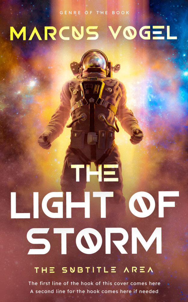 Front view of Spicy Mix #24630 - Premade Science Fiction Book Cover